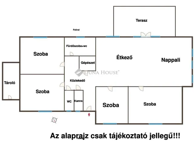 Eladó ház Nagytarcsa 106 nm