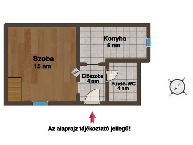 Eladó lakás Budapest VI. kerület 29 nm