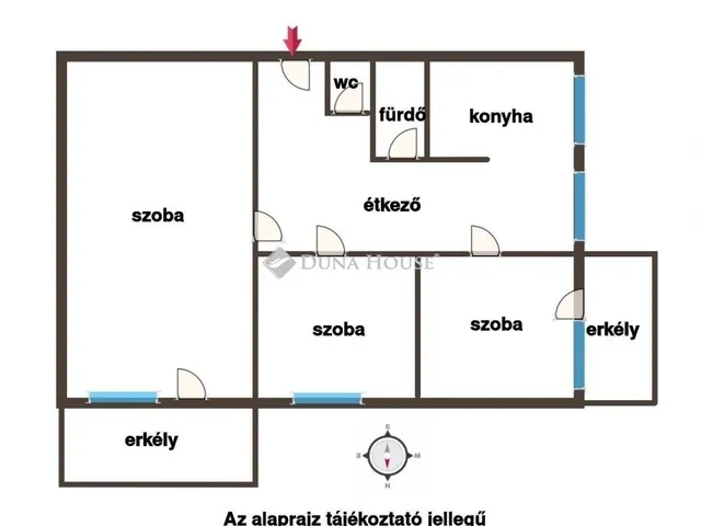 Eladó lakás Debrecen 62 nm