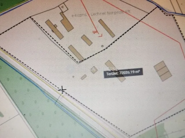 Eladó telek Kál 72302 nm