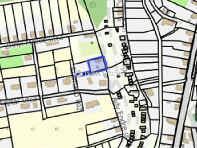 Eladó telek Harsány 843 nm