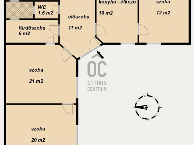 Eladó lakás Budapest V. kerület, Belváros 86 nm