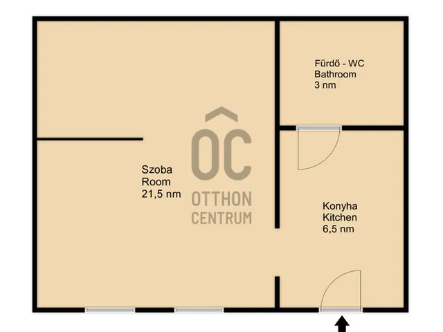 Eladó lakás Budapest VII. kerület 31 nm