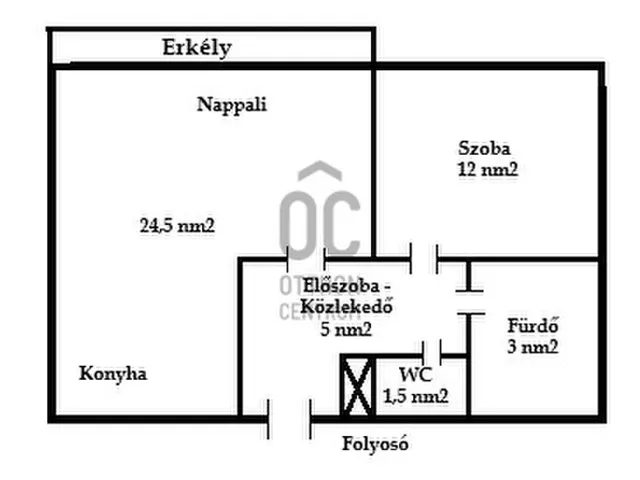 Eladó lakás Budapest XIII. kerület, Angyalföld 46 nm
