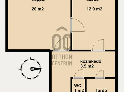 Eladó lakás Budapest VIII. kerület 51 nm