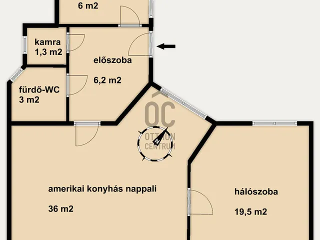 Eladó lakás Budapest VI. kerület 72 nm