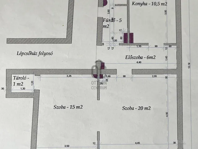 Eladó lakás Budapest X. kerület, Óhegy 56 nm