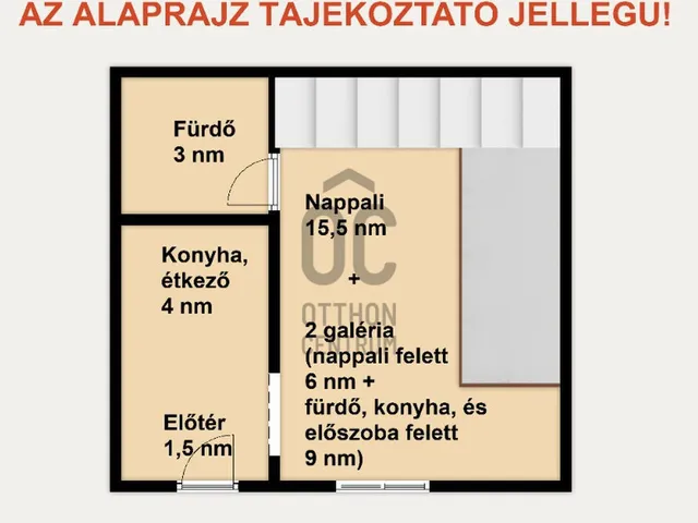 Eladó lakás Budapest IX. kerület 23 nm