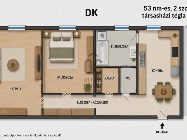 Eladó lakás Budapest XIV. kerület, Nagyzugló 53 nm