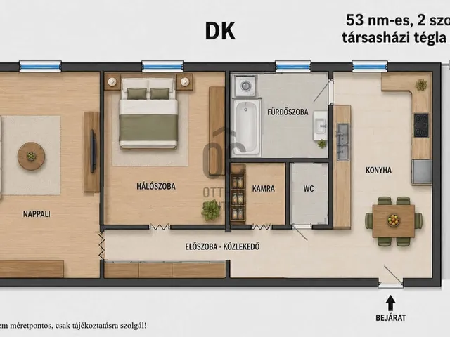 Eladó lakás Budapest XIV. kerület, Nagyzugló 53 nm