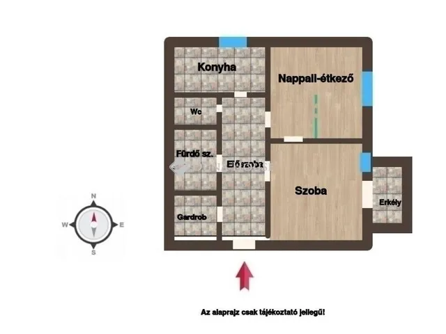 Eladó lakás Budapest IV. kerület 54 nm