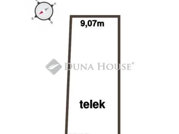Eladó telek Taksony 906 nm