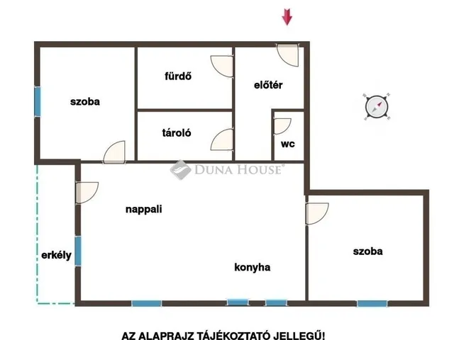 Eladó lakás Dunaharaszti 57 nm