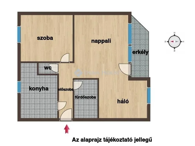 Eladó lakás Budapest II. kerület 51 nm