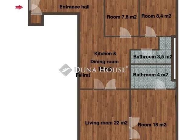 Kiadó lakás Budapest VII. kerület 100 nm