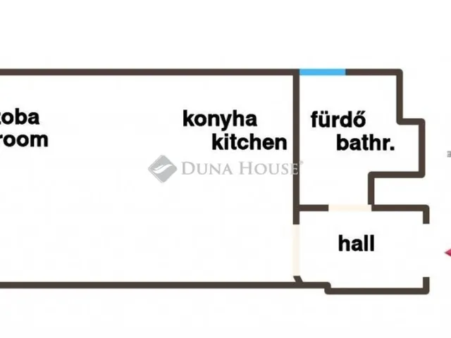 Kiadó lakás Budapest V. kerület 25 nm