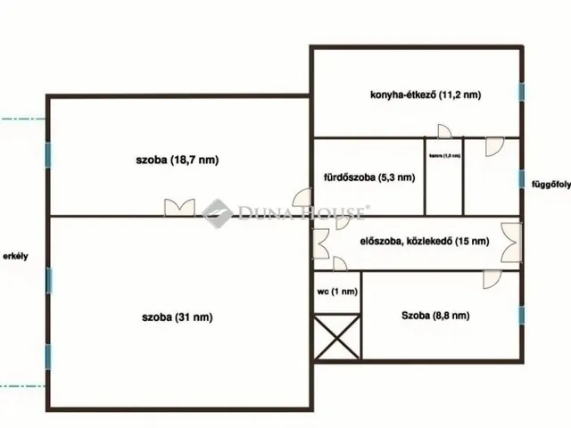 Eladó lakás Budapest XIII. kerület 93 nm