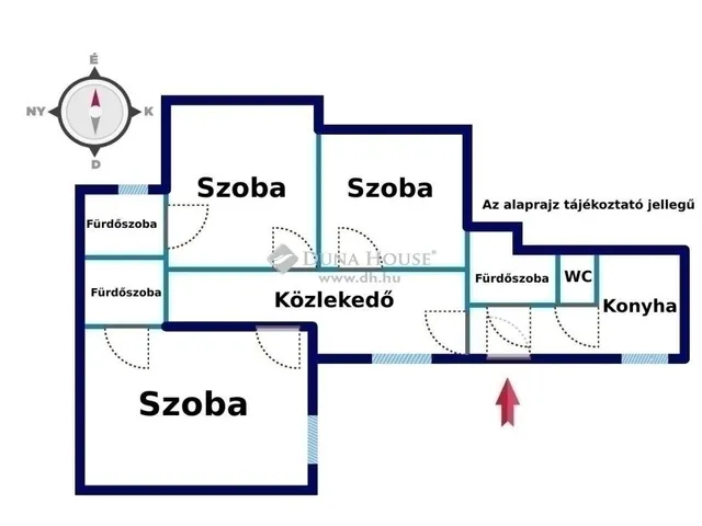 Eladó lakás Budapest VII. kerület 57 nm