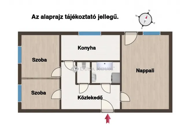 Kiadó lakás Budapest XI. kerület 53 nm