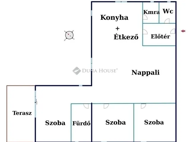 Eladó lakás Dabas 84 nm