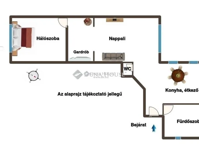 Eladó lakás Budapest VII. kerület 59 nm