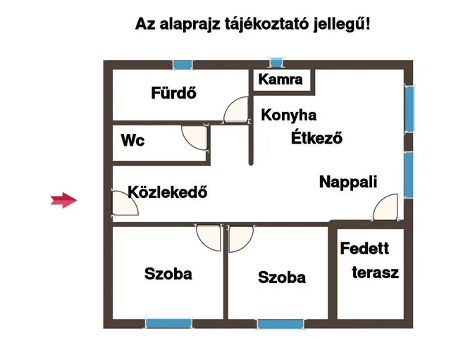 Eladó lakás Dabas 73 nm