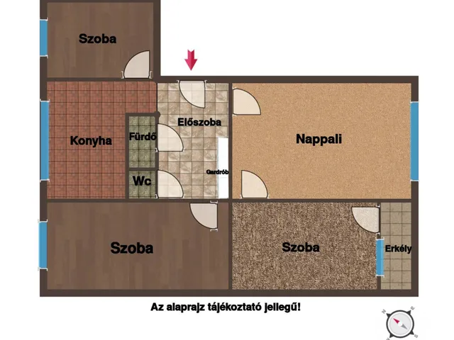 Eladó lakás Budapest XV. kerület 68 nm