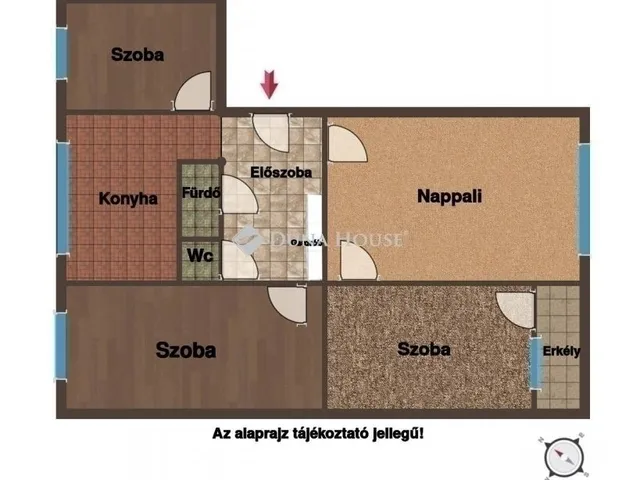 Eladó lakás Budapest XV. kerület 68 nm