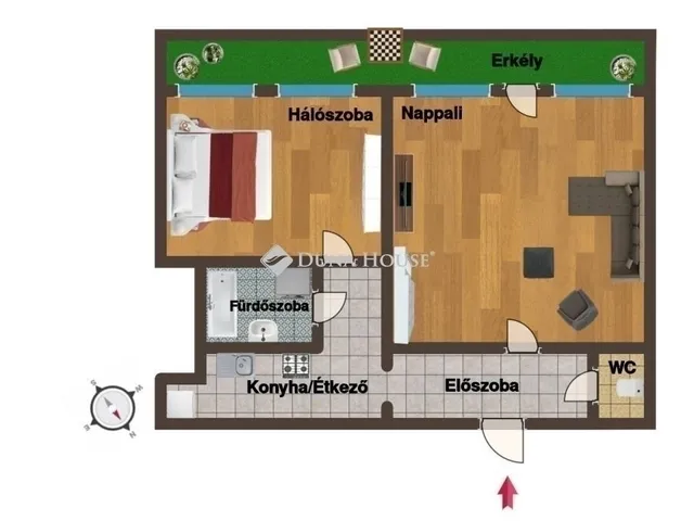 Eladó lakás Budapest XX. kerület 52 nm