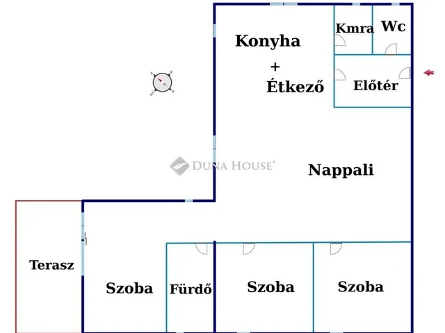 Kiadó lakás Dabas 84 nm