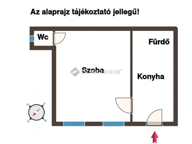 Eladó lakás Budapest VI. kerület 28 nm