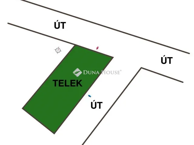 Eladó telek Dunaharaszti 1026 nm