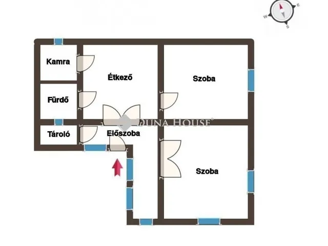 Eladó ház Hernád 76 nm