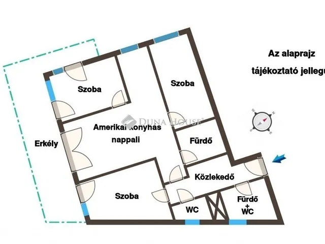 Eladó lakás Budapest XIII. kerület 81 nm