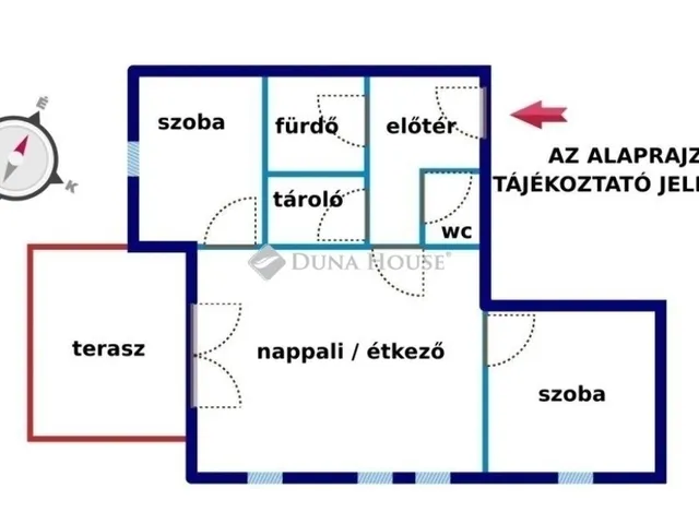 Eladó lakás Dunaharaszti 57 nm