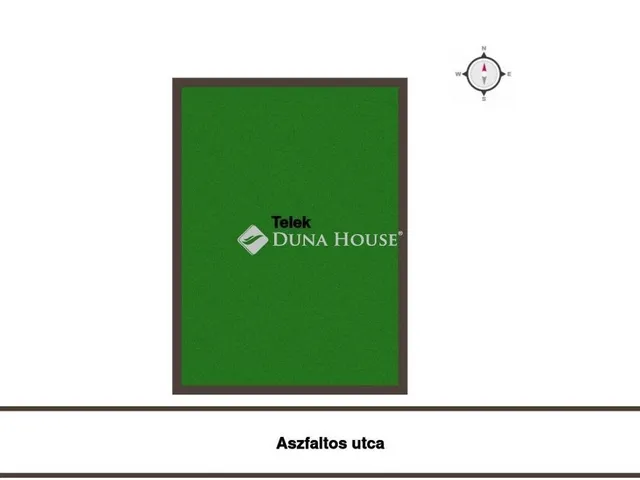 Eladó telek Dabas 1085 nm