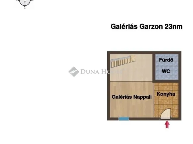 Eladó lakás Budapest II. kerület 23 nm