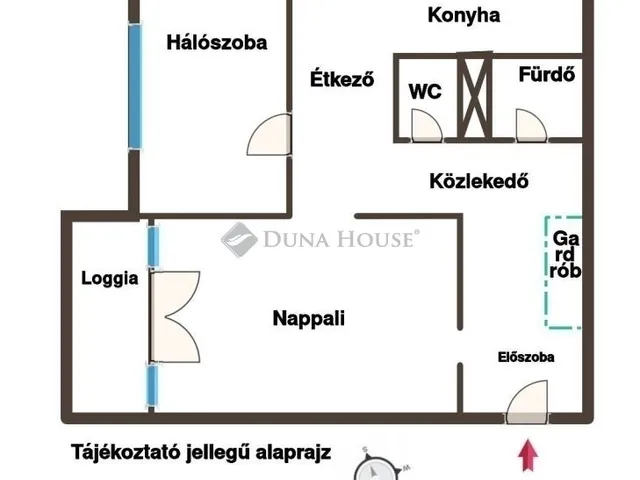 Eladó lakás Halásztelek 60 nm