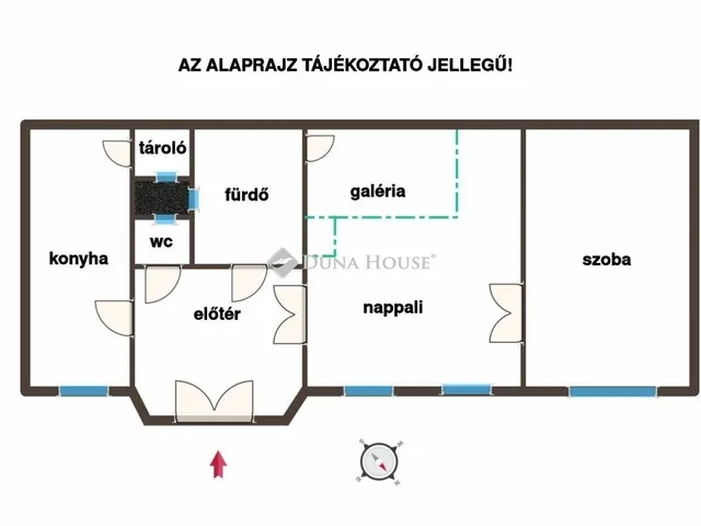 Eladó lakás Budapest VII. kerület 75 nm