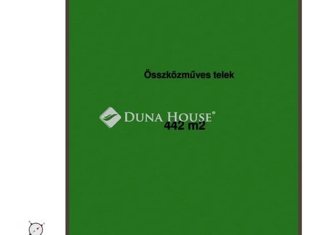Eladó telek Dunaharaszti 442 nm