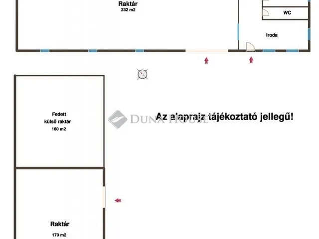 Kiadó kereskedelmi és ipari ingatlan Dunavarsány 624 nm