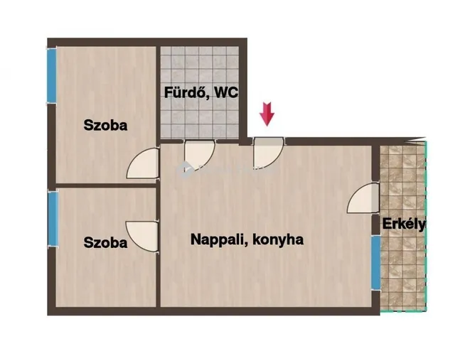 Eladó lakás Budaörs 52 nm
