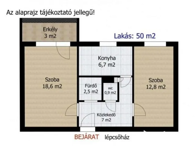 Eladó lakás Szentendre 50 nm