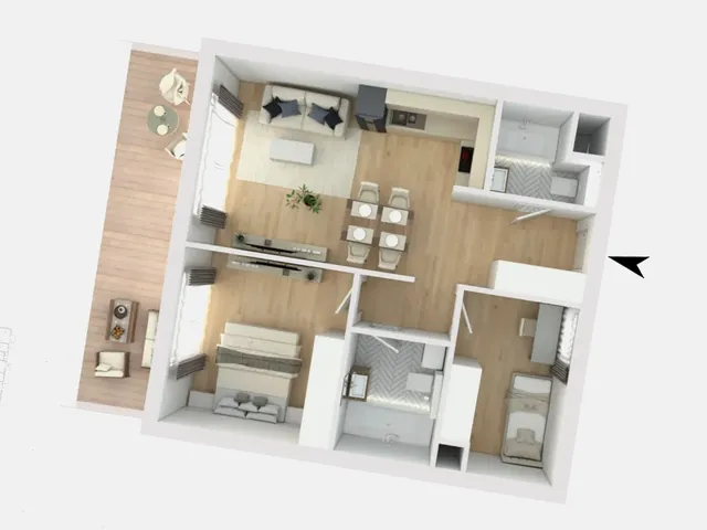 Eladó lakás Budapest XIII. kerület, Vizafogó 57 nm