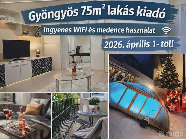 Kiadó lakás Gyöngyös 75 nm