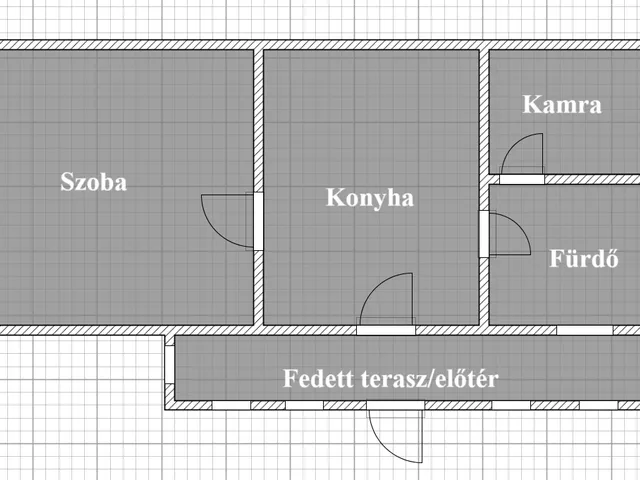 Eladó ház Kecskemét 54 nm
