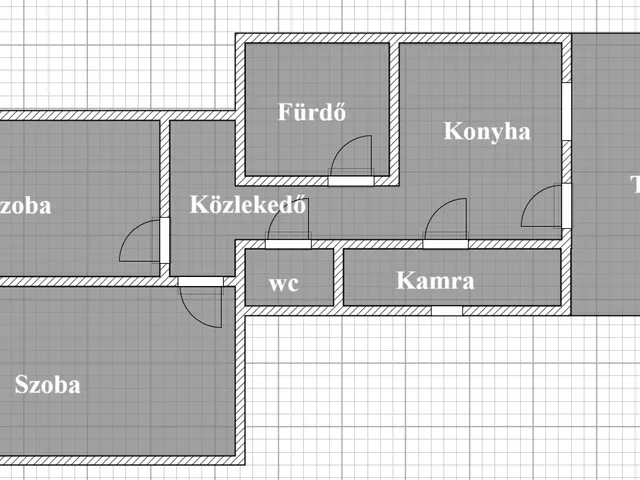 Eladó ház Kecskemét, Belváros 47 nm