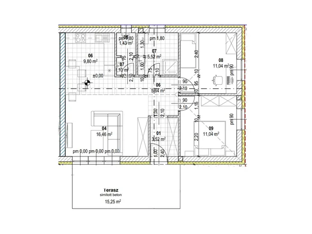 Eladó ház Kecskemét, Katonatelep 66 nm
