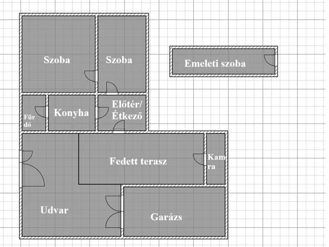 Eladó ház Kecskemét 56 nm