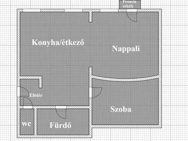 Eladó lakás Kecskemét 43 nm